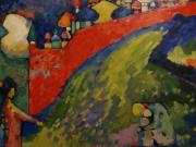 Vasilij Kandinskij Muro rosso Destino 1909